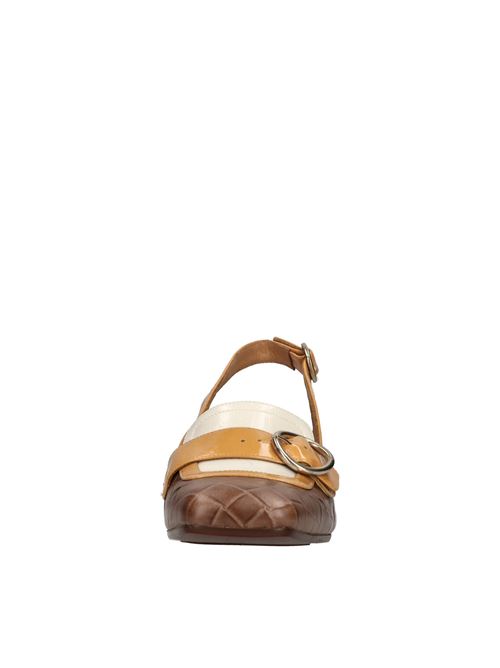Décolleté slingback in pelle modello Valeria Honda CHIE MIHARA | VALERIA HONDATERRA-OCRA